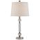Caitlyn Crystal and White Marble Table Lamp