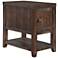 Caitlyn Distressed Rectangular Side Table