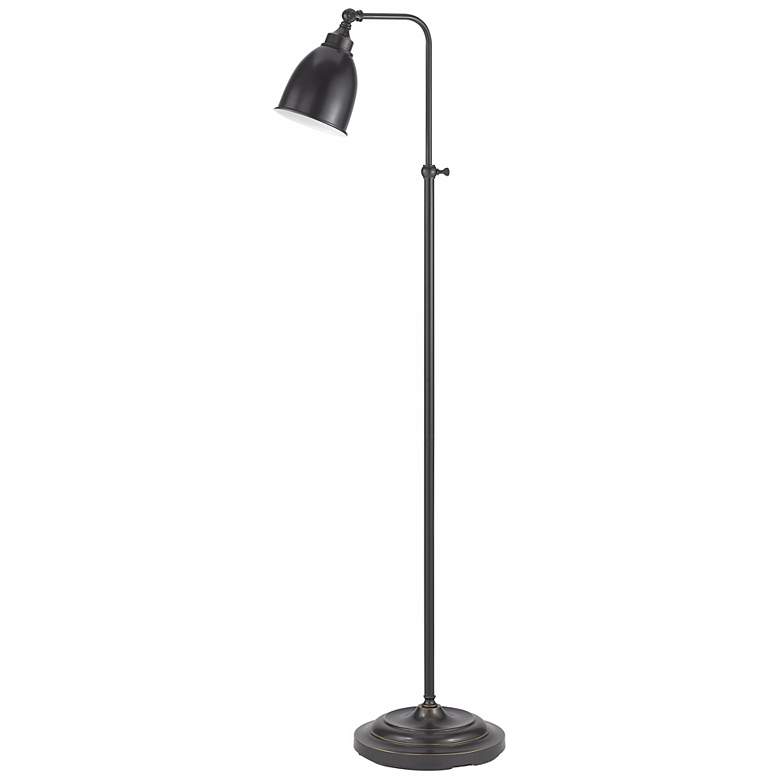 Image 2 Cal Lighting Adjustable Height Dark Bronze Pharmacy Floor Lamp