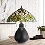 Cal Lighting Alderson 19 3/4" Tiffany-Style Art Glass Table Lamp