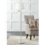 1_Cal Lighting Andros 60" Brushed Steel Swing Arm Floor Lamp