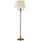 Cal Lighting Bellhaven 59" Antique Brass 4-Light Floor Lamp