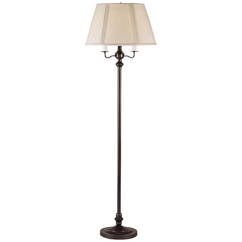 Image 1 Cal Lighting Bellhaven 59 inch Dark Bronze 4-Light Floor Lamp