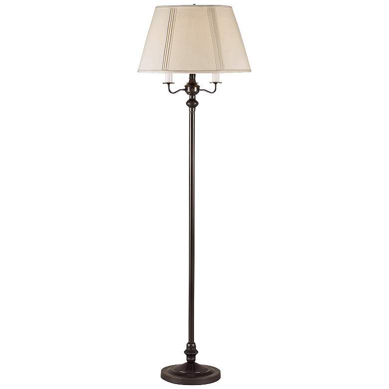 Image 1 Cal Lighting Bellhaven 59" Dark Bronze 4-Light Floor Lamp