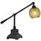 Cal Lighting Brandon 23 1/2" Dark Bronze Metal Dual USB Desk Lamp