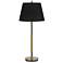 Cal Lighting Ciudad 30" High Two Tone Brass and Silver Table Lamp