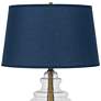 4_Cal Lighting Cupola 30" Antique Brass and Clear Glass Jar Table Lamp more views