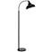 Cal Lighting Dijon 61" Dark Bronze Adjustable Arc Floor Lamp