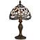 Cal Lighting Dragonfly 14" High Tiffany-Style Accent Table Lamp
