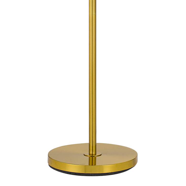 Image 4 Cal Lighting Fishing Rod 68" Antique Brass Adjustable Task Floor Lamp more views