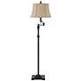 2_Cal Lighting Granville 61" High Oil-Rubbed Bronze Swing Arm Floor Lamp