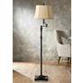 1_Cal Lighting Granville 61" High Oil-Rubbed Bronze Swing Arm Floor Lamp