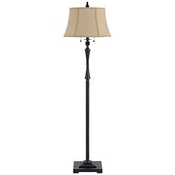 Cal Lighting Granville 61" Oil-Rubbed Bronze Club Floor Lamp