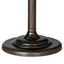 Cal Lighting Mission Bronze 18" High Mica Shade Swing Arm Table Lamp in scene
