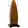 5_Cal Lighting Mission Tiffany Style 27" Wood and Art Glass Table Lamp more views