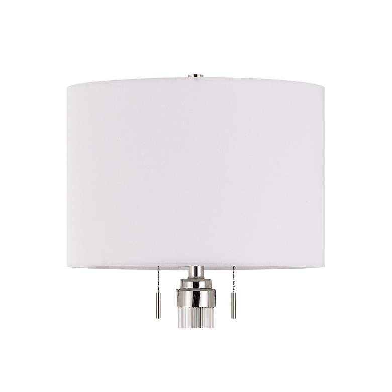 Image 3 Cal Lighting Montilla 60 inch High Acrylic and Brushed Steel Floor Lamp more views