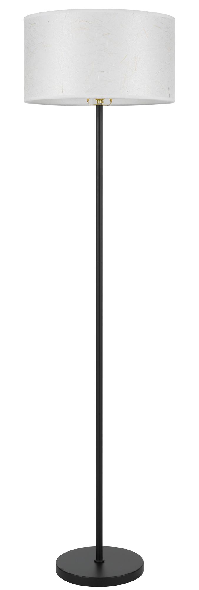 Image 4 Cal Lighting Octavia 51" High String Shade Black Metal Floor Lamp more views