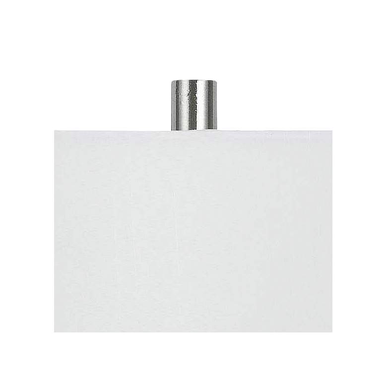 Image 4 Cal Lighting Spiga 22 1/2" Brushed Steel Modern Table Lamp more views