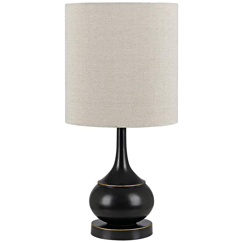 Image 2 Cal Lighting Tapron 24 1/2 inch Dark Bronze Metal Accent Table Lamp