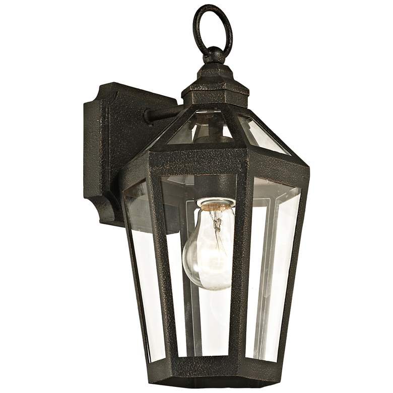 Image 1 Calabasas 13 1/2" High Vintage Bronze Outdoor Wall Light