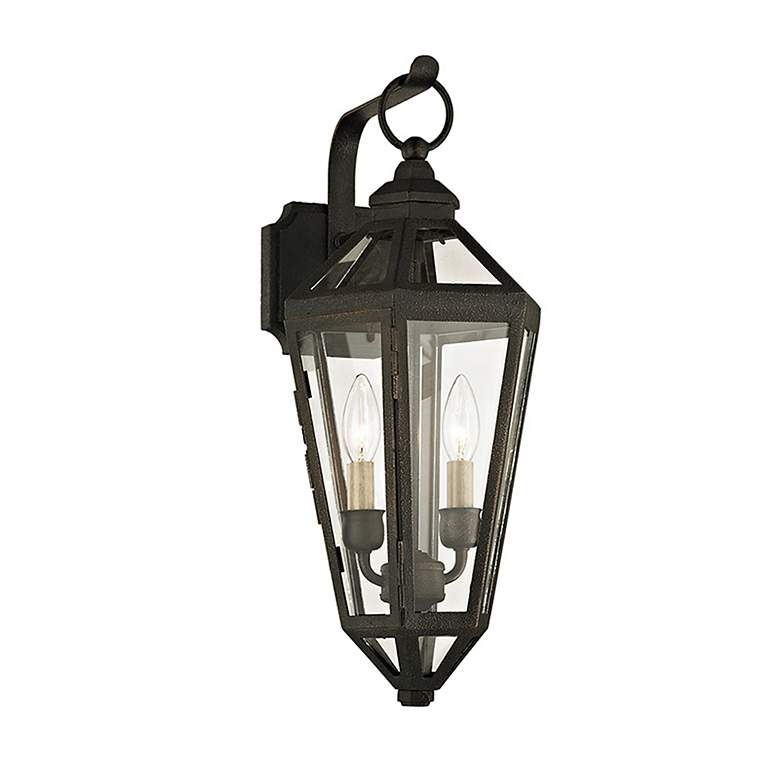 Image 1 Calabasas 20 1/4 inch High Vintage Bronze Outdoor Wall Light