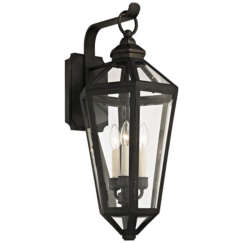 Image 1 Calabasas 25 1/2" High Vintage Bronze Outdoor Wall Light