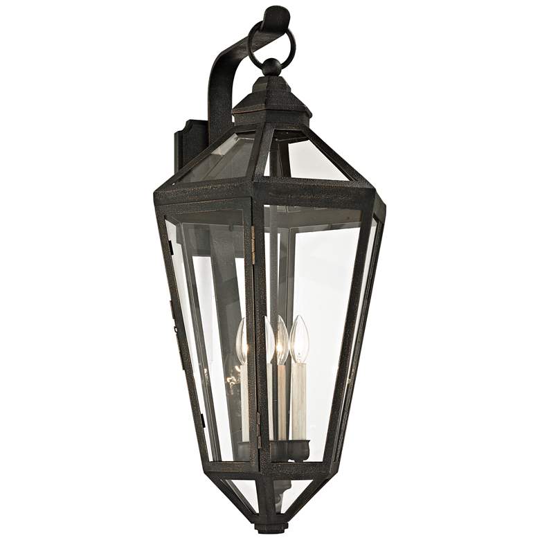 Image 1 Calabasas 33 inch High Vintage Bronze Outdoor Wall Light