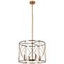 2_Calah 20" Wide Aged Brass 4-Light Chandelier