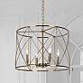 1_Calah 20" Wide Aged Brass 4-Light Chandelier