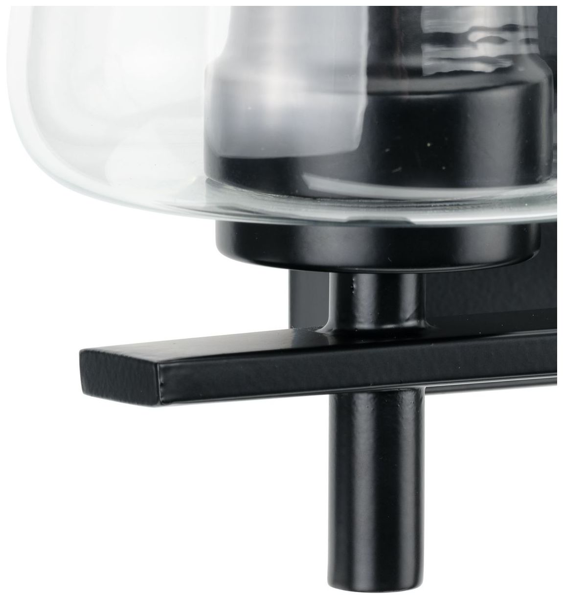 Image 5 Calais Collection Two-Light New Traditional Clear Glass Bath Vanity Light more views