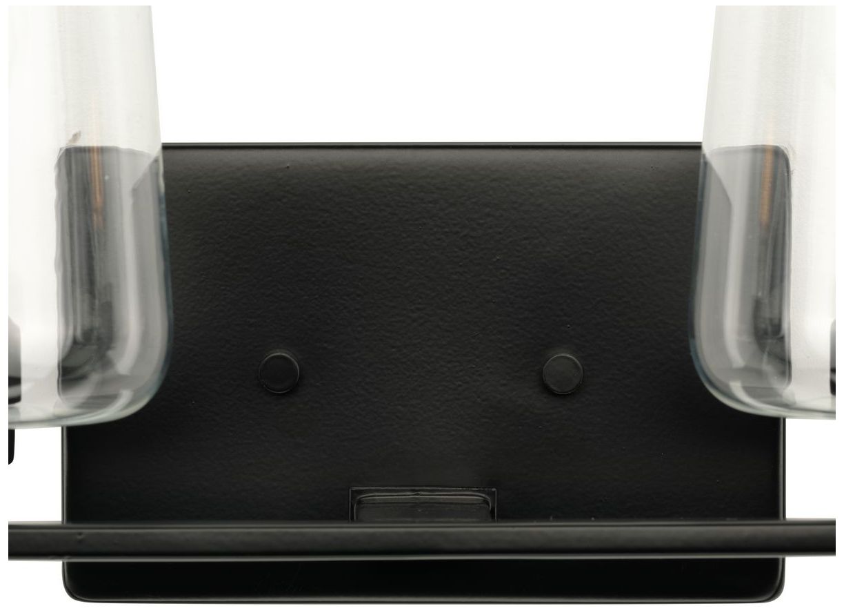 Image 7 Calais Collection Two-Light New Traditional Clear Glass Bath Vanity Light more views