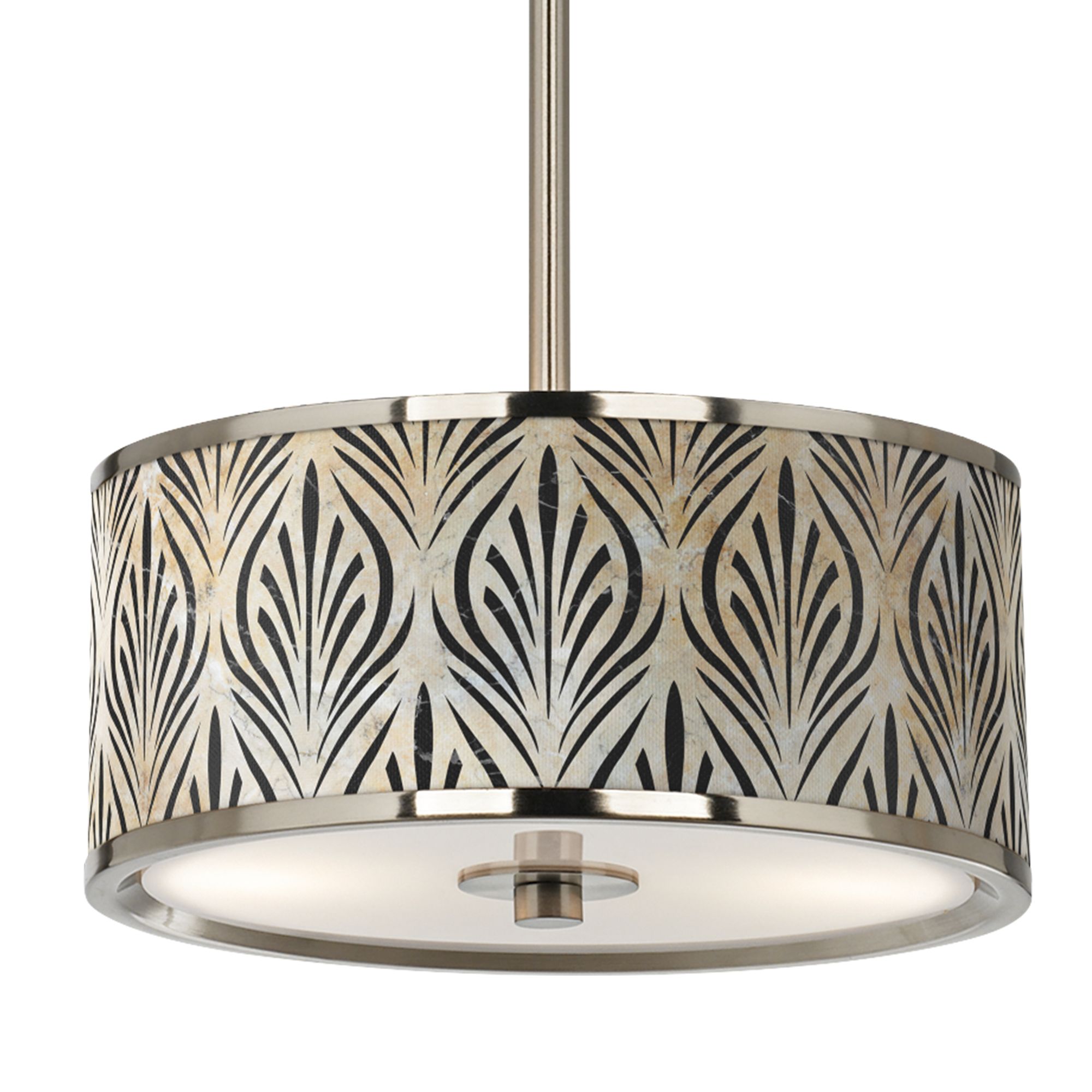 Image 3 Calathea Gem Giclee Glow 10 1/4" Wide Pendant Light more views