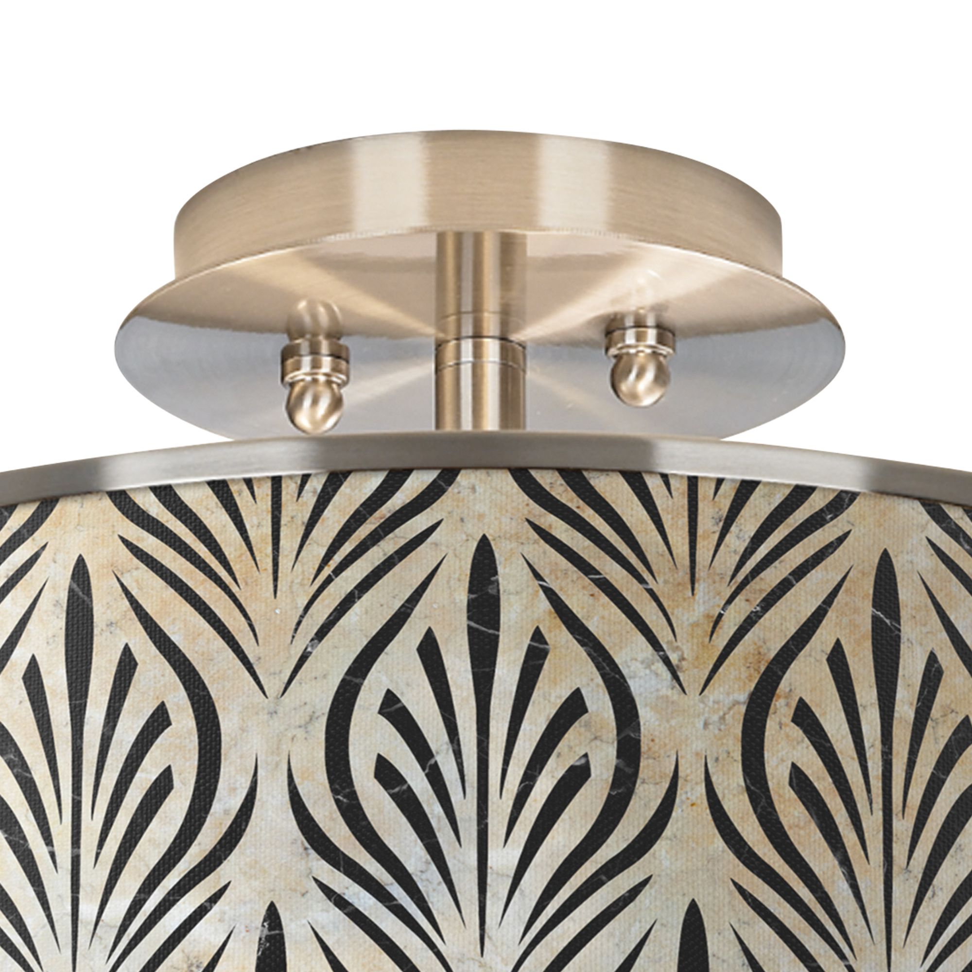 Image 2 Calathea Gem Giclee Glow 14" Wide Ceiling Light more views