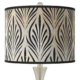Image2 of Calathea Gem Trish Brushed Nickel Touch Table Lamps Set of 2 more views