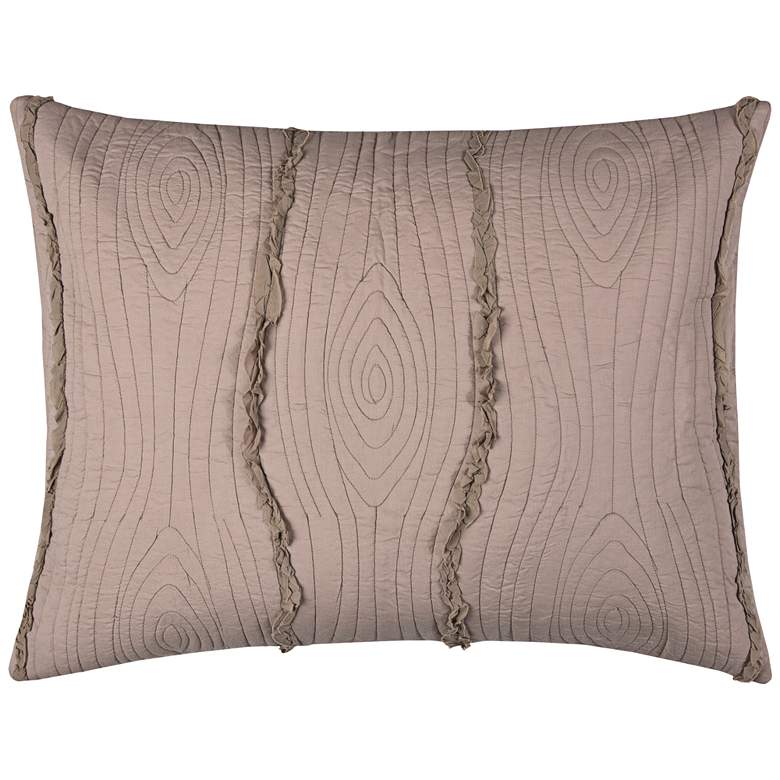 Image 1 Calavera Blush Pink Quilted Standard Pillow Sham