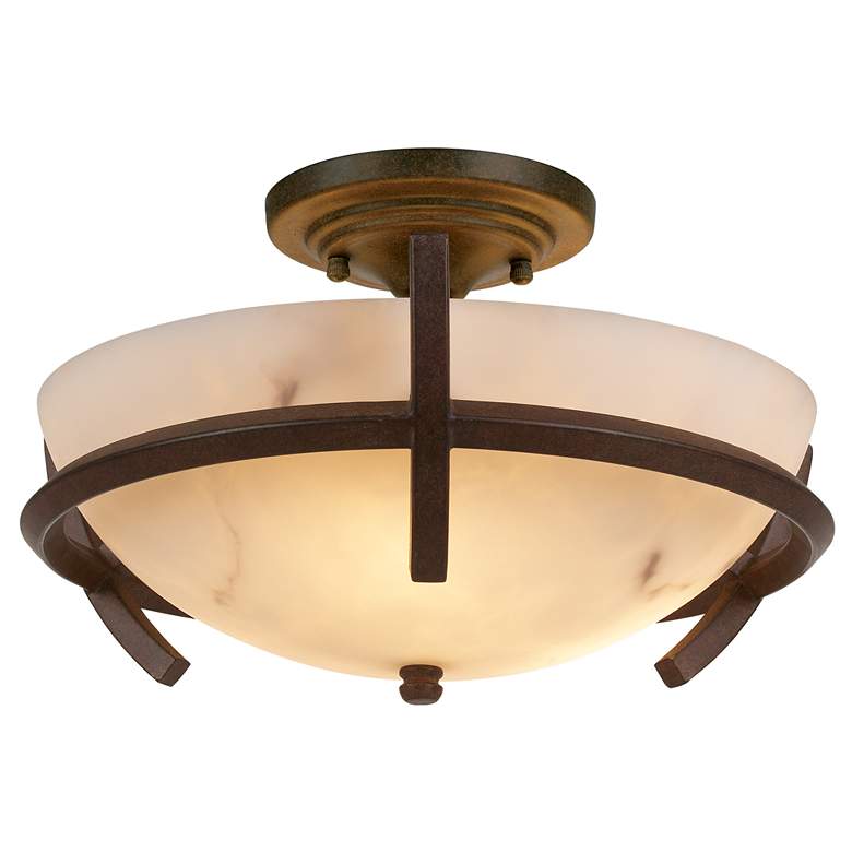 Calavera Collection 14 inch Wide Ceiling Light Fixture