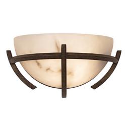 Calavera Collection 6 1/2&quot; High Nutmeg Wall Sconce
