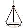 Calavera Collection Alabaster Glass Pendant Chandelier