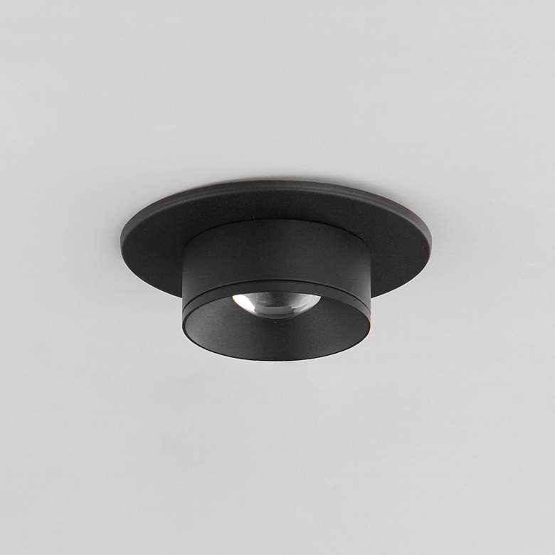 Image 3 Caldera 120-277V LED Flush Mount Black more views