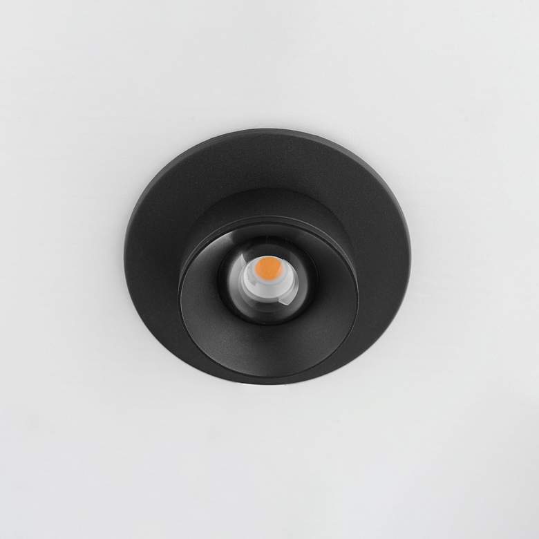 Image 4 Caldera 120-277V LED Flush Mount Black more views