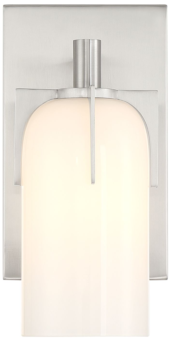 Image 3 Caldwell 1-Light Wall Sconce in Satin Nickel more views