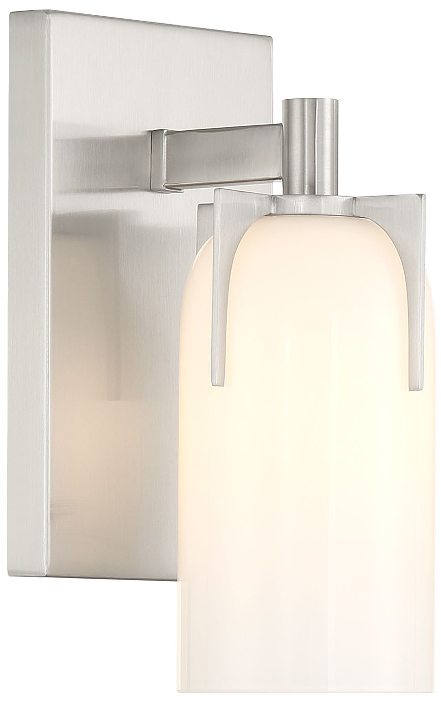 Image 4 Caldwell 1-Light Wall Sconce in Satin Nickel more views