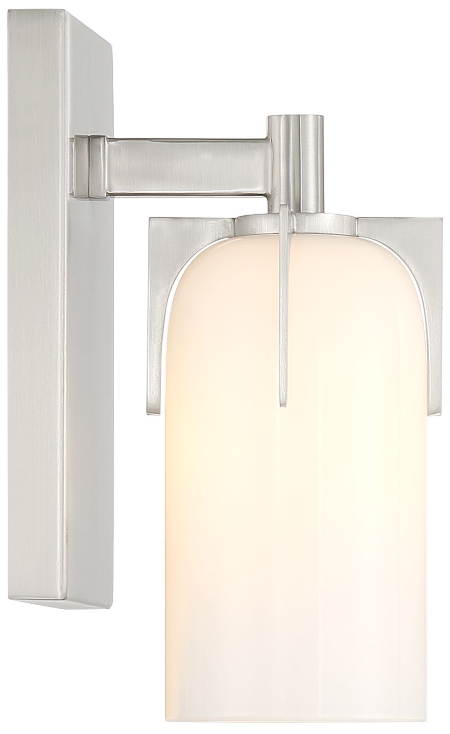 Image 5 Caldwell 1-Light Wall Sconce in Satin Nickel more views