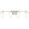 Caldwell 4-Light Bathroom Vanity Light in Satin Nickel