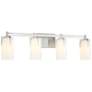 3_Caldwell 4-Light Bathroom Vanity Light in Satin Nickel more views