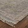 Thumbnail3 of Caldwell 8798798 3'6"x5'6" Latte Tan and Beige Wool Area more views