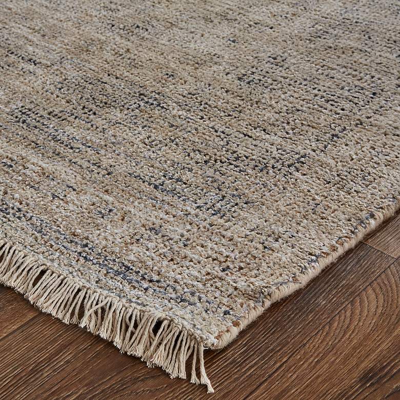 Image 3 Caldwell 8798798 5'x7'6" Latte Tan and Beige Wool Area Rug more views