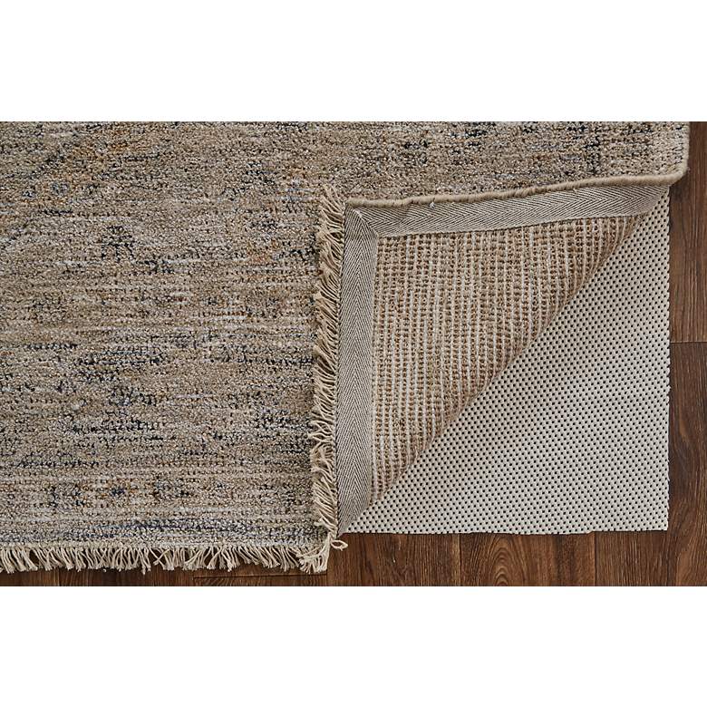 Image 4 Caldwell 8798798 5'x7'6" Latte Tan and Beige Wool Area Rug more views