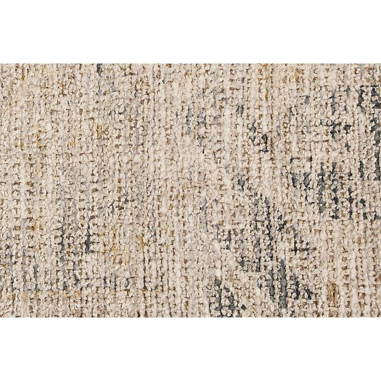 Caldwell 8798798 5&#39;x7&#39;6&quot; Latte Tan and Beige Wool Area Rug more views