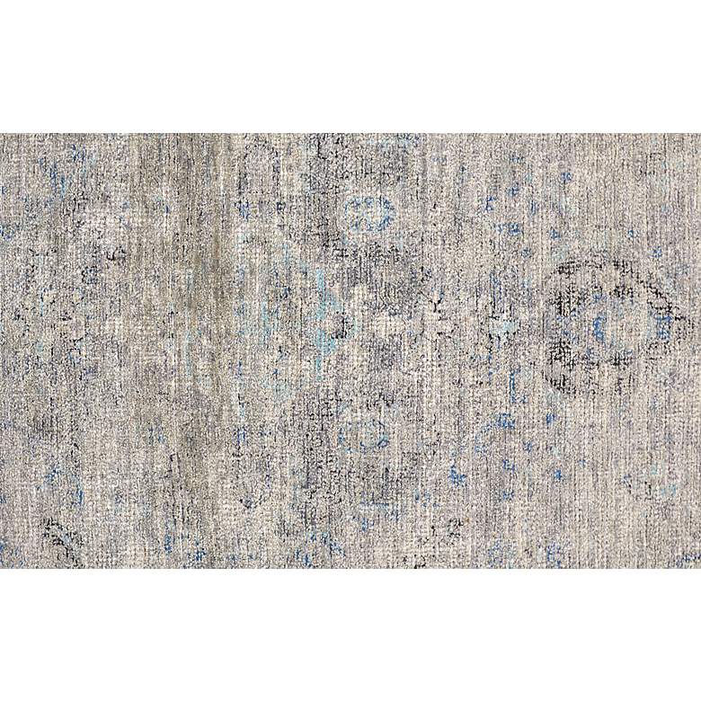 Image 5 Caldwell 8798805 5&#39;x7&#39;6 inch Warm Gray and Blue Wool Area Rug more views